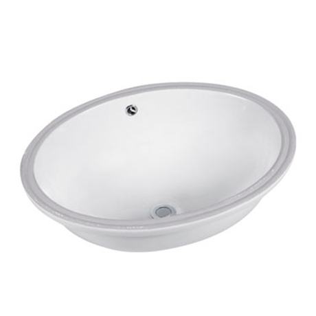 Aquacubic Glazed Porcelain Vanity Ceramic Vessel Owalna umywalka łazienkowa